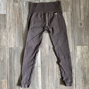 Gymshark Vital Seamless Leggings Brown Marl - S